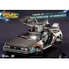 RETOUR VERS LE FUTUR - DeLorean II Flottant "Deluxe" - Statuette 20cm