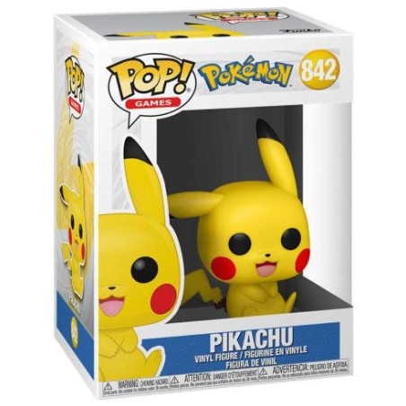 Pokémon- Funko POP 842 - Pikachu Assis