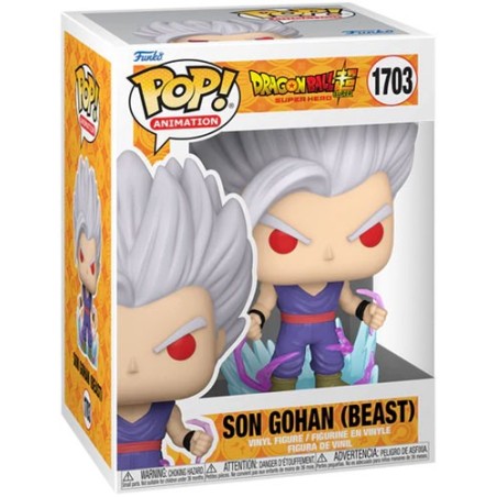 Dragon Ball Super- Funko POP N° 1703 - Gohan (Beas) avec Chase aléatoire et glow