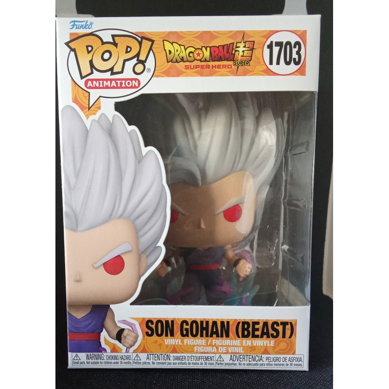 Dragon Ball Super- Funko POP N° 1703 - Gohan (Beas)