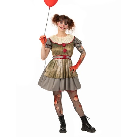 Déguisement clown psycho femme
