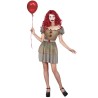 Déguisement clown psycho femme