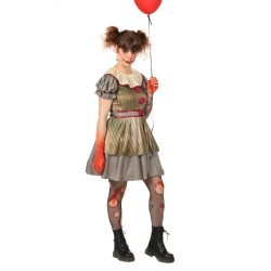 Déguisement clown psycho femme